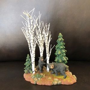 NIB Dept 56. “Bears in the Birch”